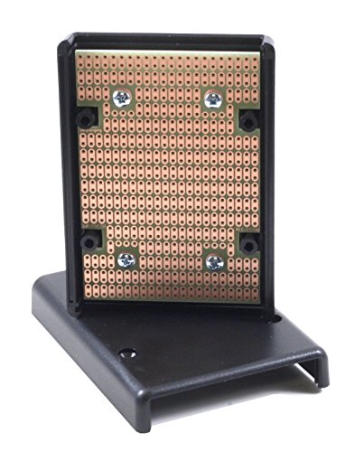 KIT-1593L Box + PCB, Black ABS Plastic, with PR1593L PCB, 3.6 x 2.6 x 1.1 in