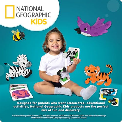 National Geographic Kids Jumbo Cardboard Building Blocks 40-Piece Set - style: 40 Piece - Original