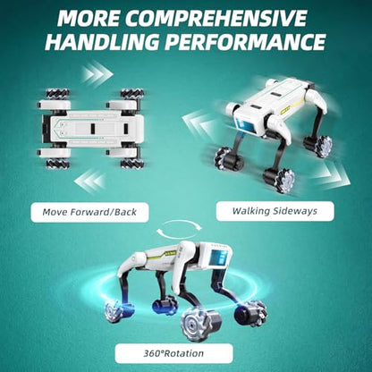 Robot Dog - Voice and Remote Control Robotic Pet - color: White