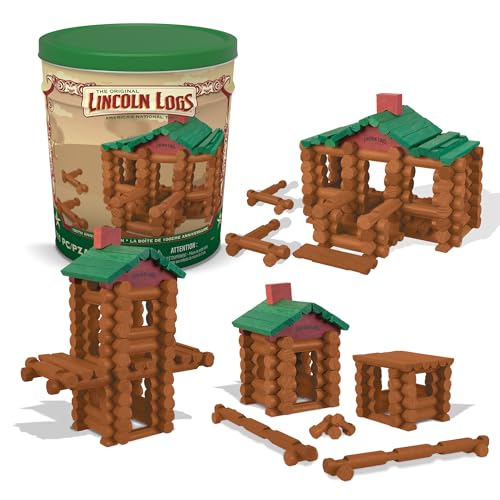 Lincoln Logs 100th Anniversary Tin - style: 100th Anniversary Tin