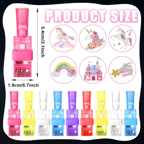 CHUNNIN 36 Pcs Unicorn LED Finger Lights Glow in Dark Party Favors - style: Unicorn