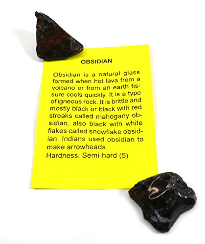 hBARSCI Premium Mineral Collection with 15 Identified Specimens and 4.5X Hand Lens