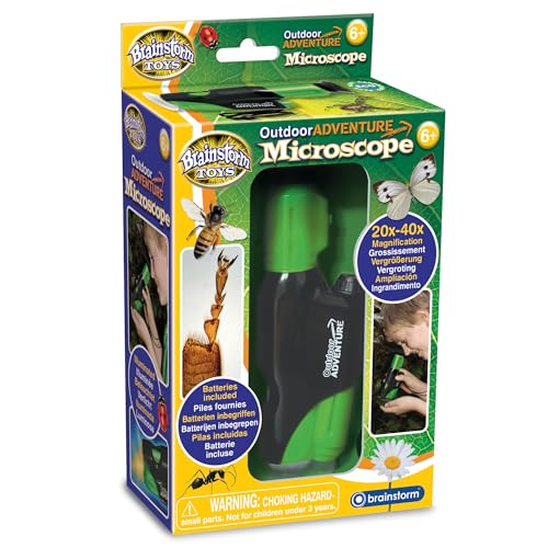Brainstorm Toys Outdoor Adventure Microscope STEM - style: Microscope