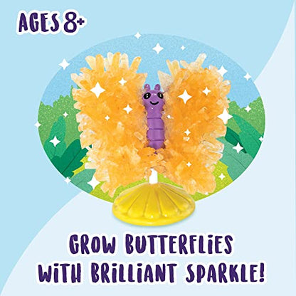 MindWare Sparkle Formations Crystal Butterflies Science Kit with Crystal