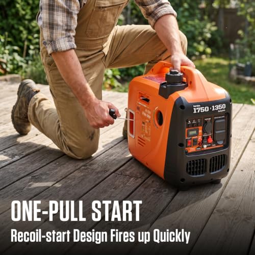 AIVOLT 1750W Inverter Generator Portable Gas Generator for Camping Home