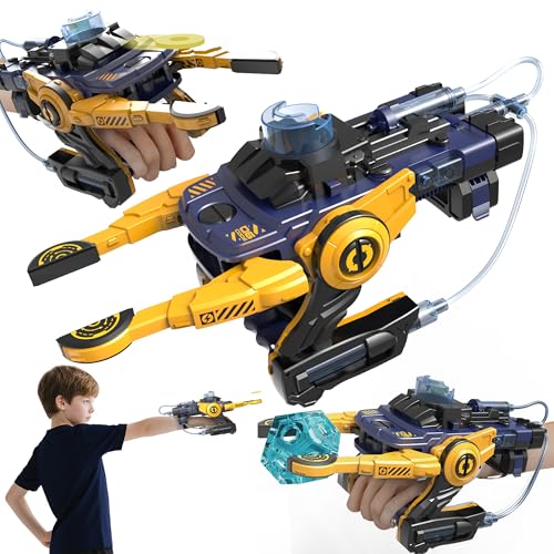 Robotic Mechanical Hand STEM Toy, DIY Engineering Kit for Kids 8+ (Yellow) - color: Yellow