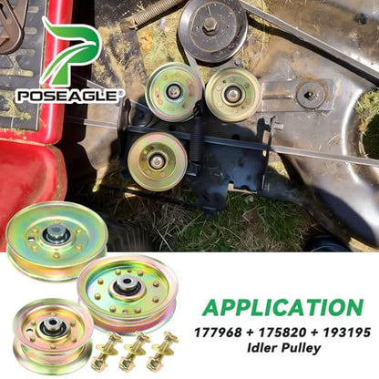 532177968 Idler Pulley with 532175820 Pulley 532189993 Pulley - size: 1x177968+1x175820+193195
