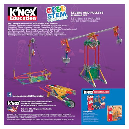 K'NEX Education - STEM Explorations: Levers & Pulleys Building Kit ‚ Kid Construction Play‚ Ages 8+