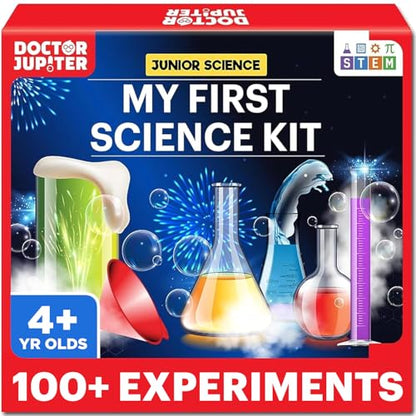 Doctor Jupiter My First Science Experiments Kit for Kids Ages 4+ - style: My First Science Kit: 4+