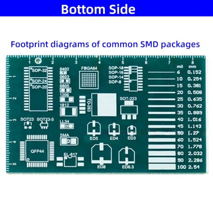 Surface-Mount Device(SMD) Soldering Practice Kit, Soldering Project Kit with Compoments and PCB, LED Chasing Lights, Perfect for Electronics Enthusiasts & Beginners - color: Smd_chasing Led