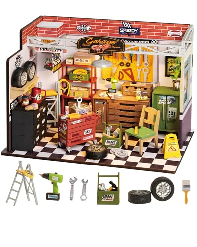 Rolife Workshop DIY Miniature Dollhouse Kit Creative Gift for Adults