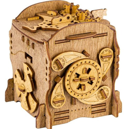iDventure Cluebox Nautilus, Escape Room in a Wooden Puzzle Box for Adults - color: Nautilus