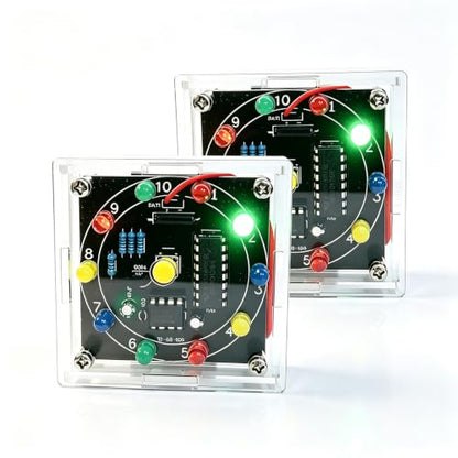Gikfun 2PCS DIY Lucky Spin Wheel - Soldering Practice Kit
