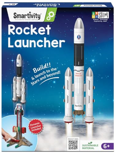 Smartivity DIY Rocket Launcher STEM Kit for Kids 6-12 Years - style: Rocket Launcher
