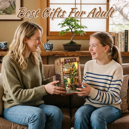 Fsolis Japanese Book Nook Kit Zen Garden - color: Serene Courtyard