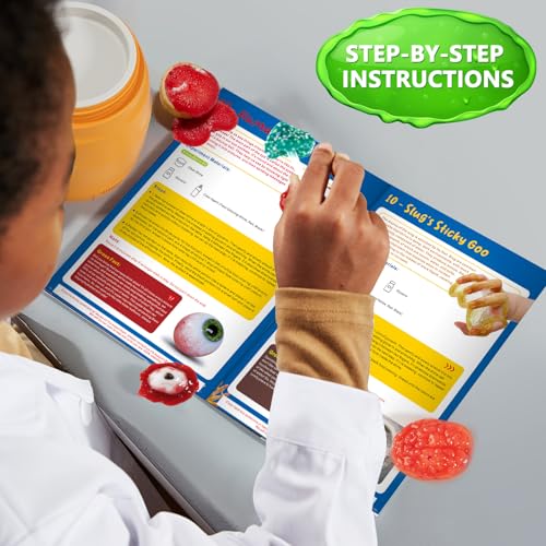 75+ Gross Science Kit for Boys, Science Slime Kit