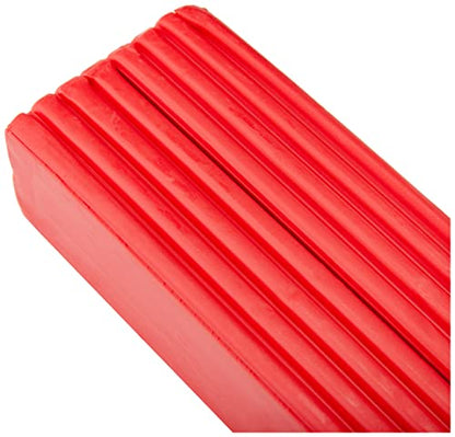 STAEDTLER 8041-200 FIMO Professional Oven-Hardening Polymer Modelling Clay, 454g - True Red (Single Block) - color: True Red
