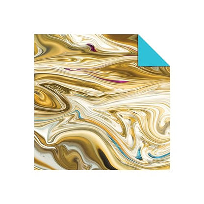 Origami Paper 500 sheets Marbled Patterns 4" (10 cm)