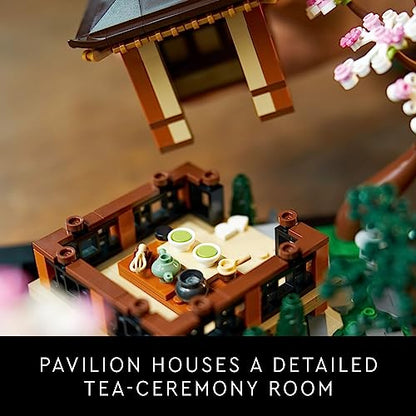 LEGO Icons Tranquil Garden Building Set - Detailed Japanese Zen Garden DIY Kit for Adults, Ages 18+ - Gift for Birthday - Building Block Set for Home Decor - 10315 - style: Standard Packaging