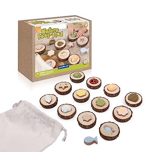 Guidecraft Nature Feel and Find - 24 pc. Set