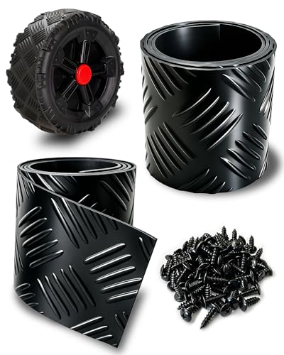 2 Pcs Kids' Electric Car Tire Grips, Rubber Tire Upgrade Kit