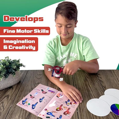 Butterfly EduFields 100+STEM Robotics Gift Kits for Ages 6-10-13 Boys Girls - style: 100+ Motor Machines Kit