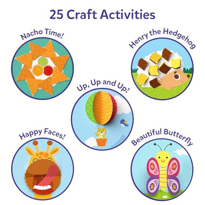 Skillmatics Snip Snip, Scissor Skills, Felt Craft Activity, Gift for Kids - style: 1. Multi-Theme
