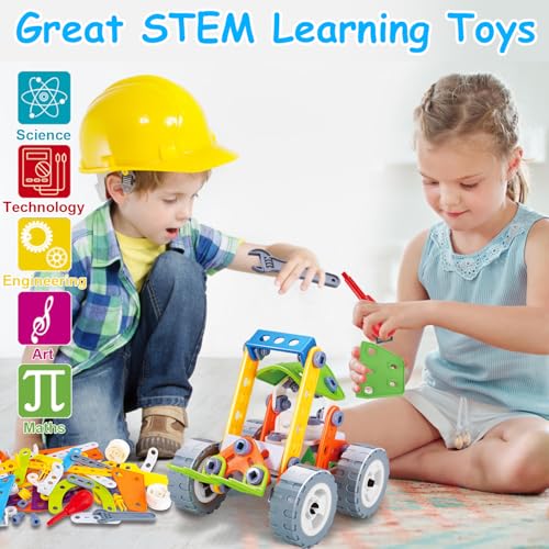 Tsomtto 10 in 1 STEM Toys for 4 5 6 7 8+ Year Old Boy Girl Birthday Gifts