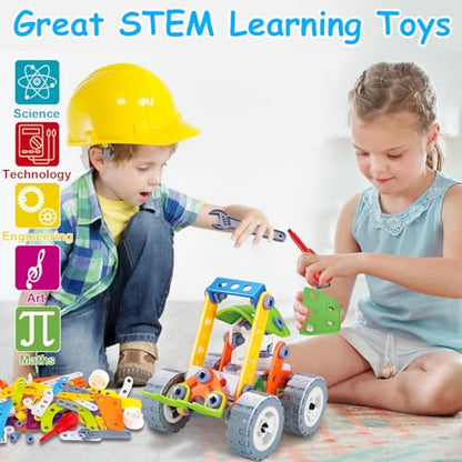 Tsomtto 10 in 1 STEM Toys for 4 5 6 7 8+ Year Old Boy Girl Birthday Gifts