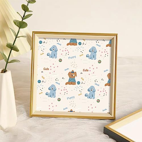 6x6" Cardstock Single Sided Scrapbooking,Craft Decorative Scrap Book Paper - color: 24sheets-dog