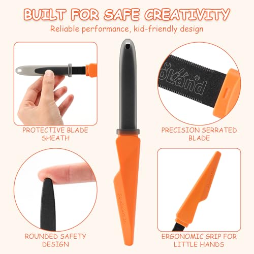 SainSmart Jr. Cardboard Tools for Kids with Safe Cutter, Tool Box & Tape Measure, 120 PCS Cardboard Construction Kit for Family & Classroom Activities | Reusable Cutting Tools for Boys & Girls Age 5+ - size: 120 PCS