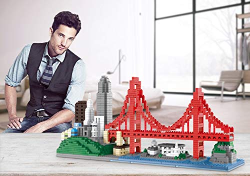 Architecture Skyline Micro Mini Block San Francisco Building Model Set Gift