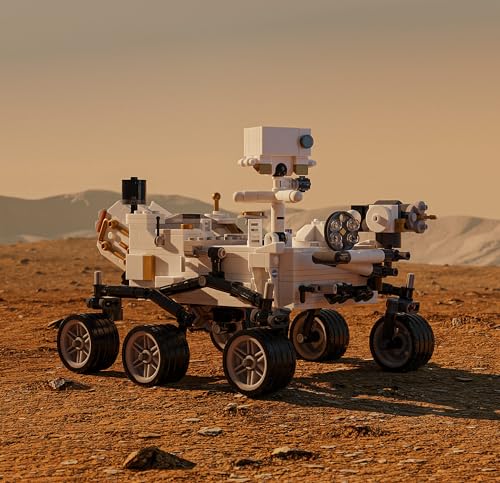 Brick Loot Mars Rover Building Set - Space Exploration Model (603 Pieces)
