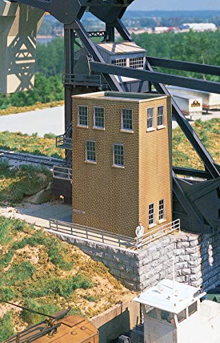 Walthers Cornerstone Operating Single-Track Railroad Bascule Bridge 933-3070 HO Scale Model Railroad - Structure Kit - style: Operating Single-Track Railroad Bascule Bridge