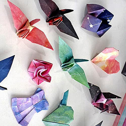Teniinet Origami Paper Kit for Kids Adults, 400 Sheets for DIY Decoration
