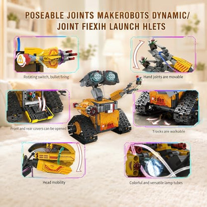 5-in-1 STEM Coding Robot Building Kit, Ages 8-16