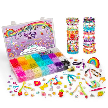 Rainbow Loom Treasure Trove - DIY Rubber Band Bracelet Craft Kit - 11,000pc