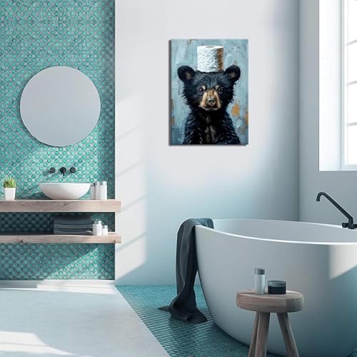 Diamond Art Kits for Adults,fun Bear Diamond Painting Kits 12 x 16in - color: DP01996