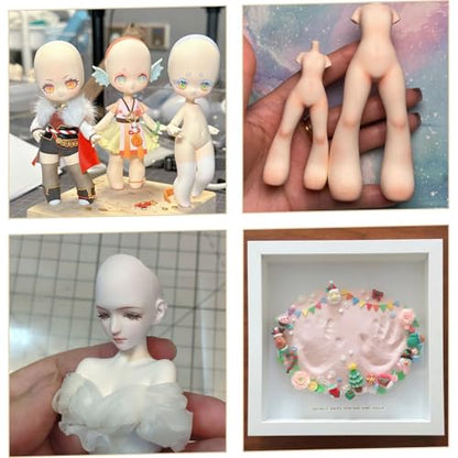 Air Dry Clay Lightweight, Flexible Modeling Clay for Adults Arts and Crafts - color: Skin