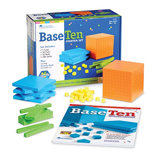 Learning Resources Brights! Base 10 Starter Set - style: Brights! Starter Set