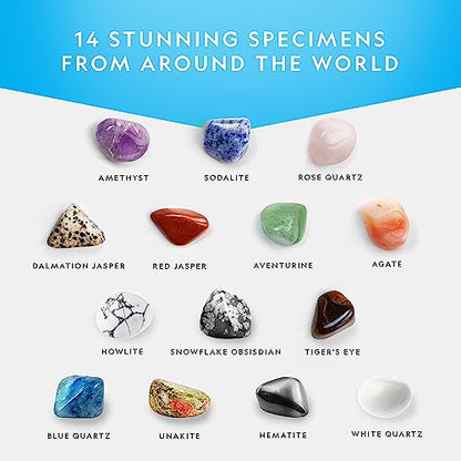 National Geographic Polished Stones and Crystals 2 Lb. Bulk Collection - style: 2 lb, 3/4-Inch Stones