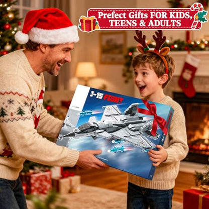 J-15 Fighter Jet Military Aircraft Building Kit for Boys 8–12 - color: Gray