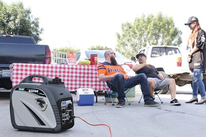 Pulsar 2,300W Portable Gas-Powered Quiet Inverter Generator With USB Outlet & Parallel Capability, Carb Compliant, G2319N - style: 2300 Watts + Gas Only + USB
