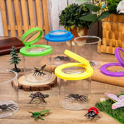 Insects Viewer for Kids, 2PCS Magnifying Insect Box Catcher Kit - style: InsertBug2Pcs