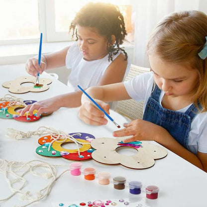 DIY Wooden Bird Feeders Craft Kits, Arts & Craft Outdoor Toys for Kids 4-12