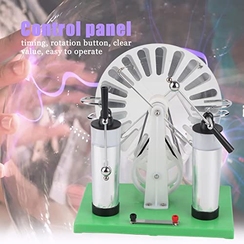 23008 Protable Economy Static Electricity Generator, Static Machine Physics Experiment Electrostatic Induction Electricity Generator
