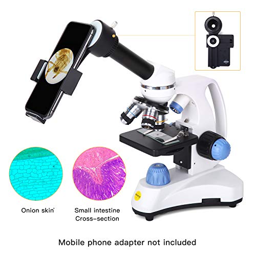 SWIFT Microscope SW150,Compound Student Microscope,40X-1000X,Monocular Head,Coarse & Fine Focusing,Dual Illumination,Cordless-Capable with Eyepiece Camera and Software Windows and Mac Compatible