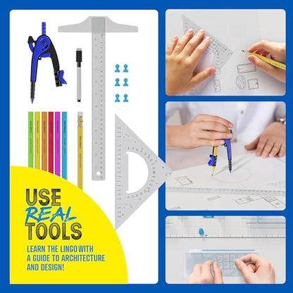 Architecture Kit for Kids - Architect Home Model Kit - Girls & Boys Gifts