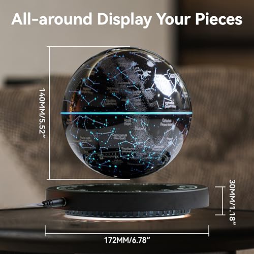 Magnetic Levitation Planet Constellation,Levitating Decor for Game Room