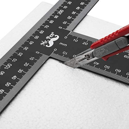 Mr. Pen - T Square, T Ruler, 12 inch Metal Ruler, T Square Ruler - size: 12 inch